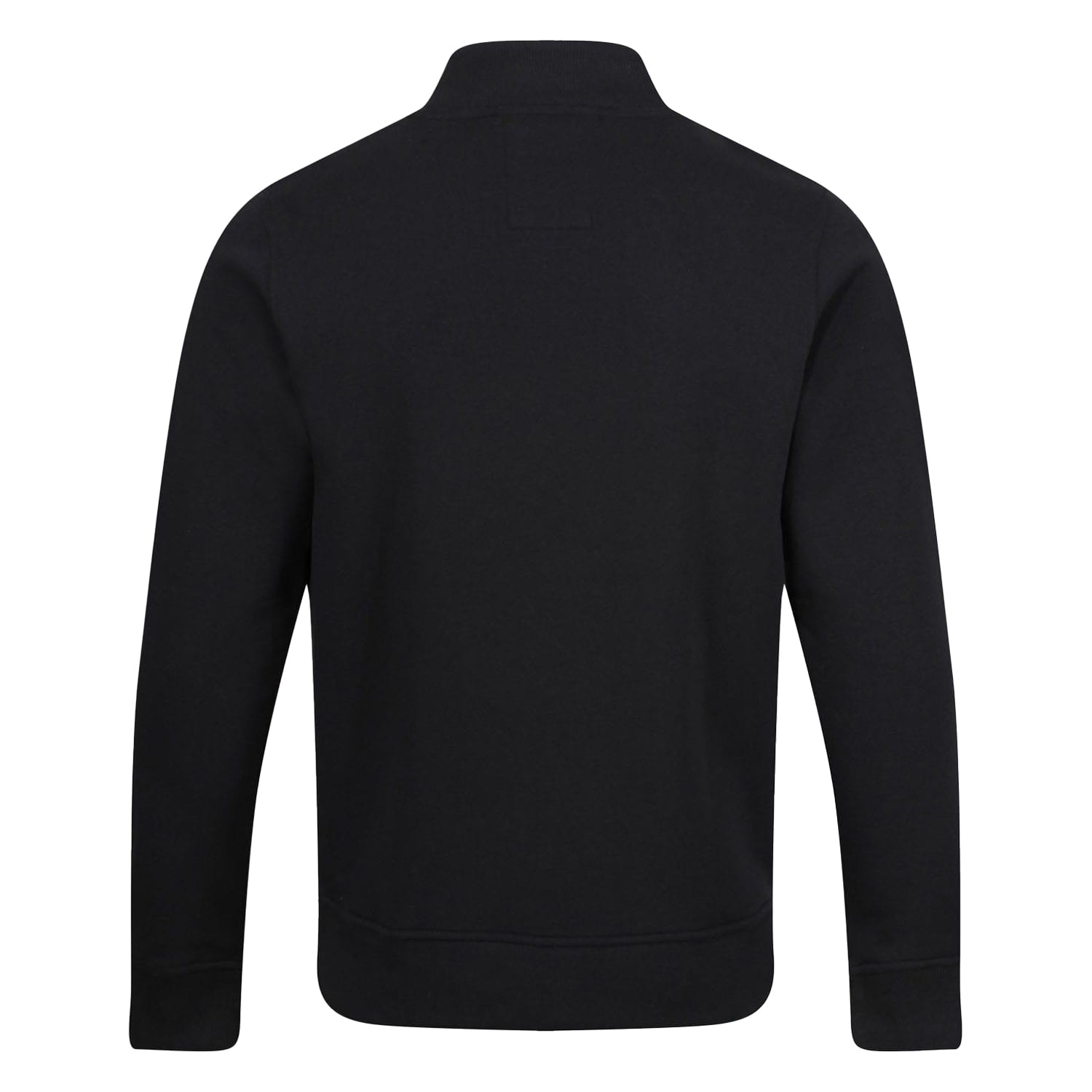 Black - Back - Luke 1977 Mens Sydney Quarter Zip Sweatshirt
