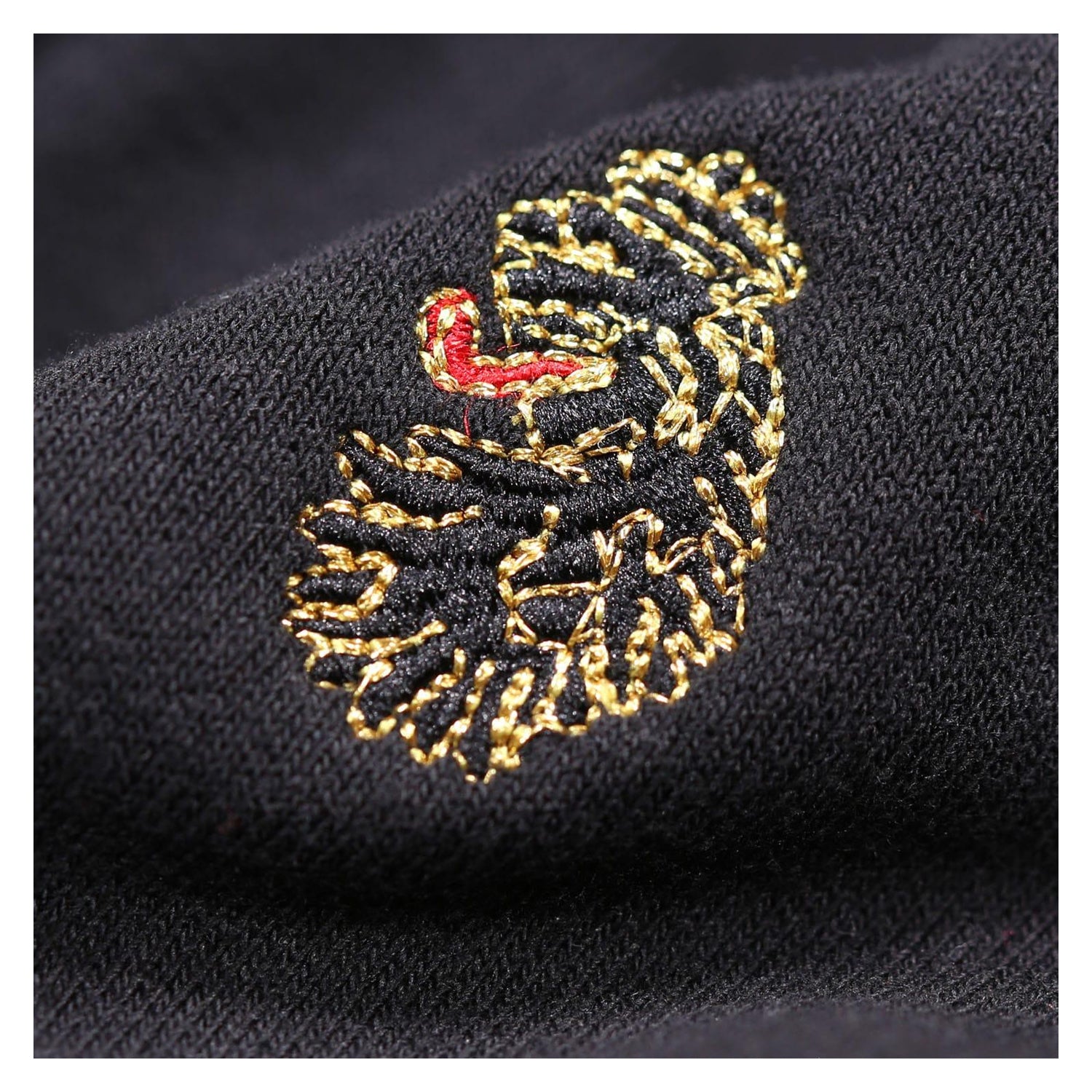 Black - Side - Luke 1977 Mens Sydney Quarter Zip Sweatshirt