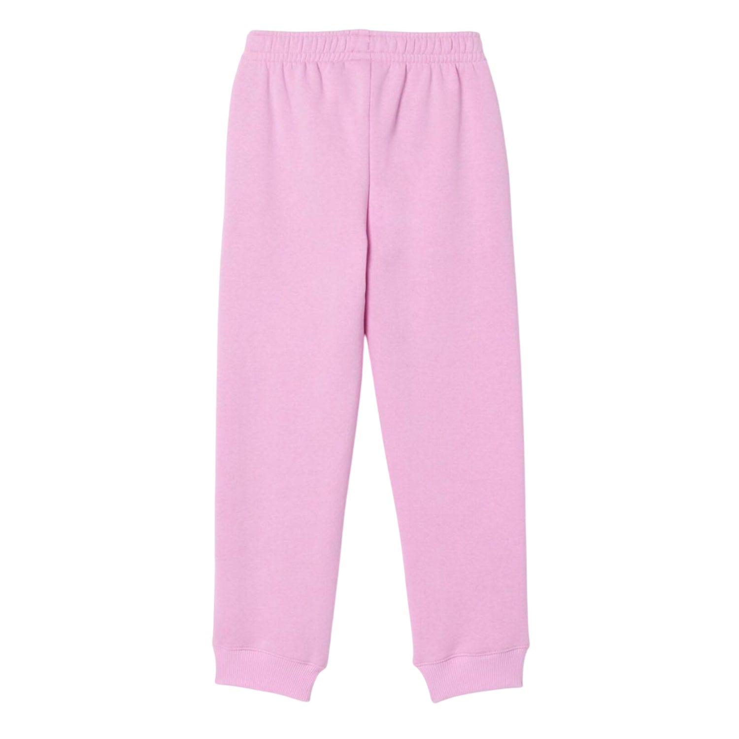 Pink - Back - Lacoste Childrens-Kids Fleece Jogging Bottoms