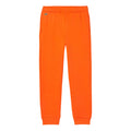 Orange - Front - Lacoste Childrens-Kids Fleece Jogging Bottoms