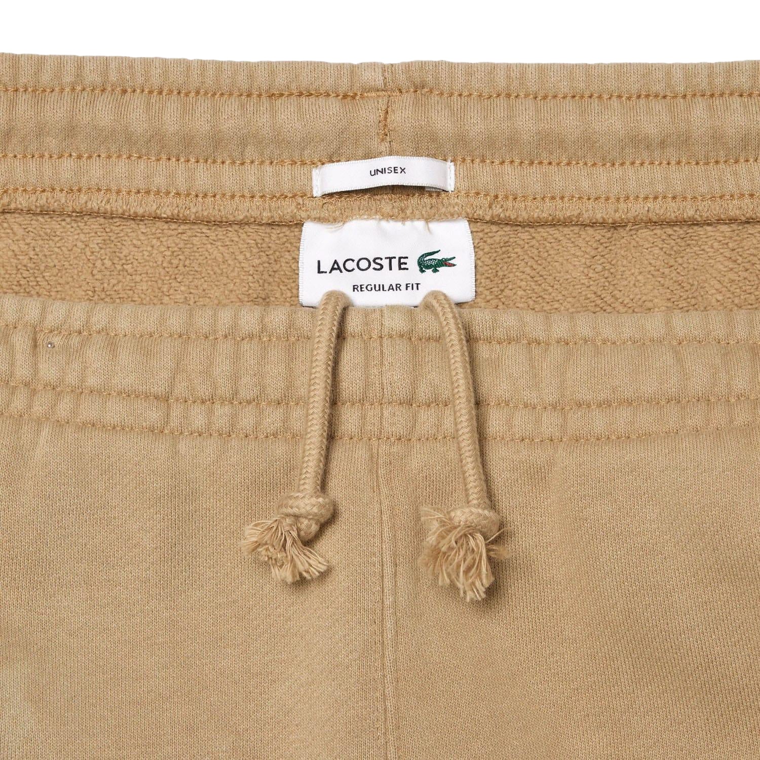Beige - Lifestyle - Lacoste Unisex Adult Cotton Regular Jogging Bottoms