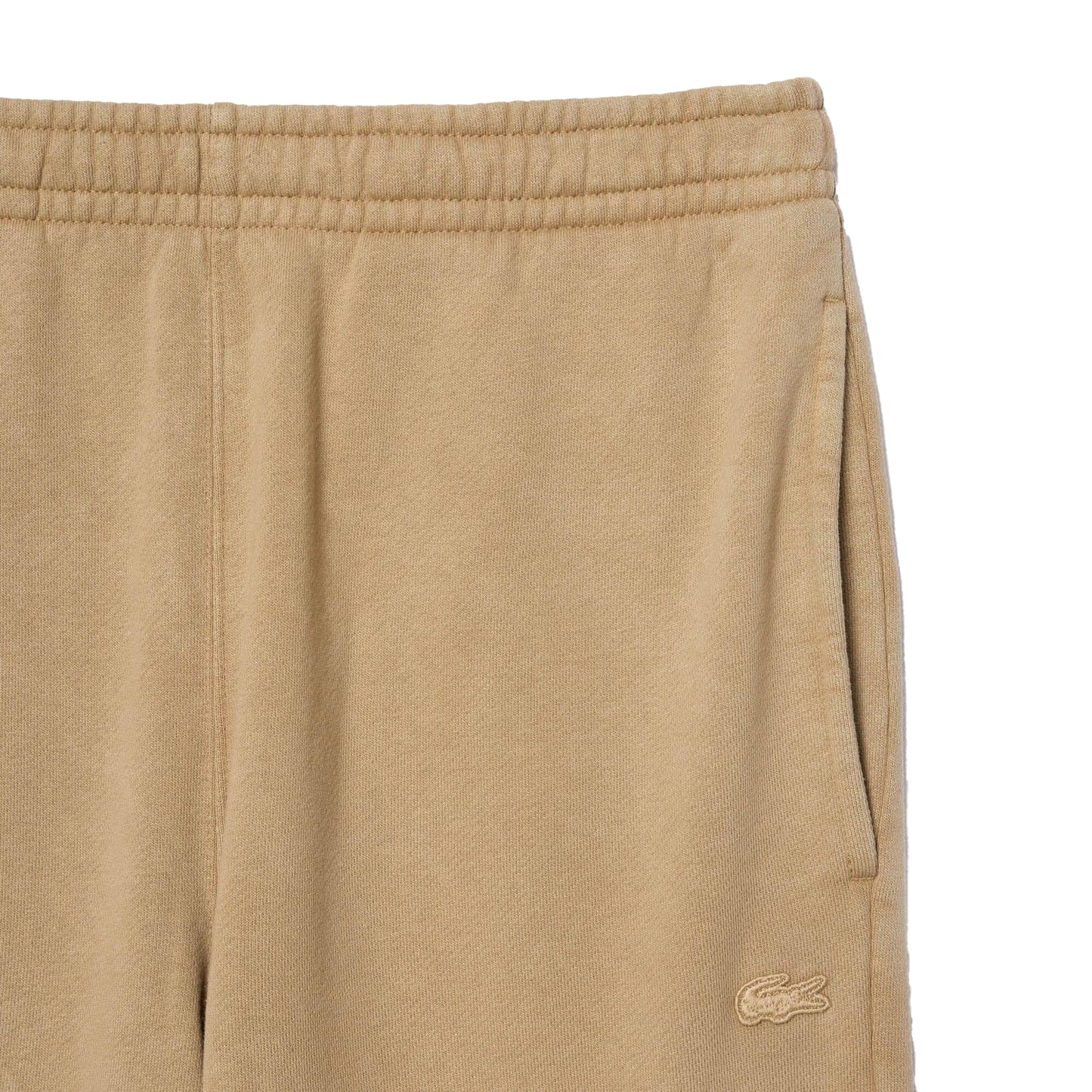 Beige - Pack Shot - Lacoste Unisex Adult Cotton Regular Jogging Bottoms