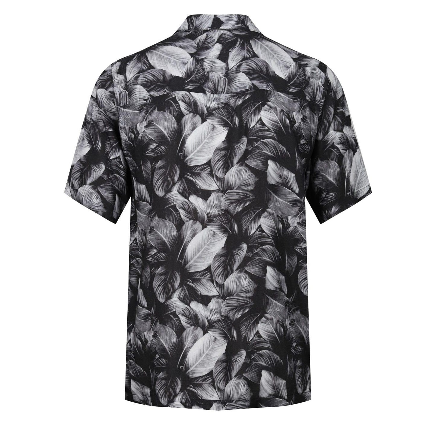 Black - Back - Luke 1977 Mens Cuban Electric Shirt