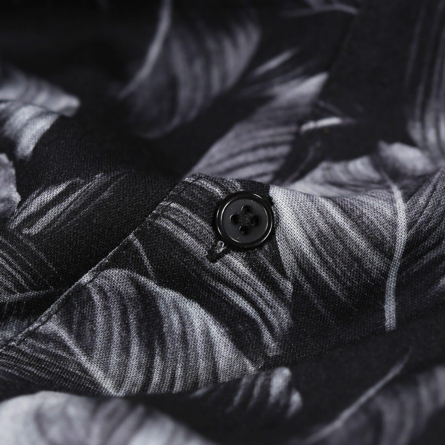 Black - Side - Luke 1977 Mens Cuban Electric Shirt