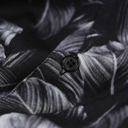 Black - Side - Luke 1977 Mens Cuban Electric Shirt