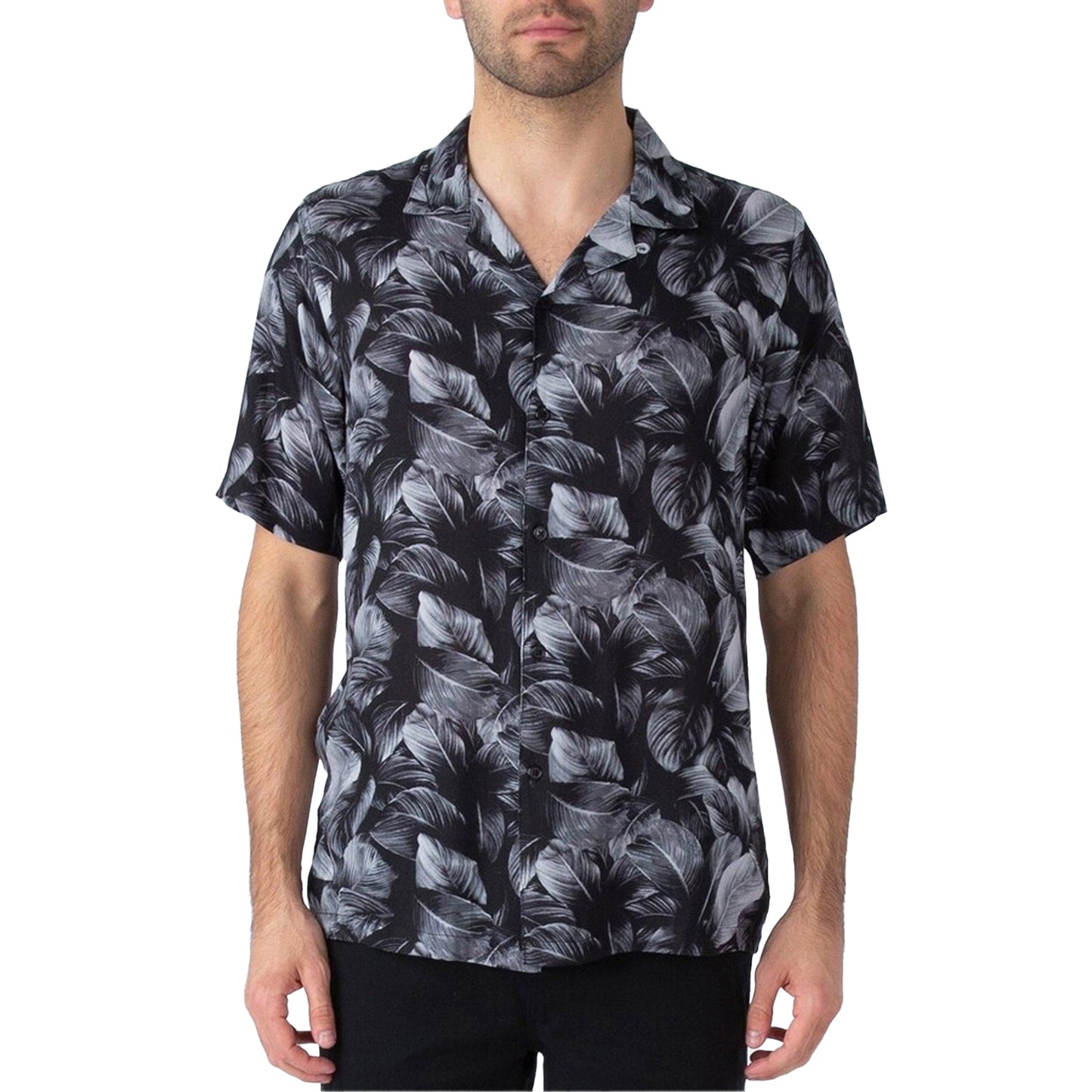 Black - Pack Shot - Luke 1977 Mens Cuban Electric Shirt