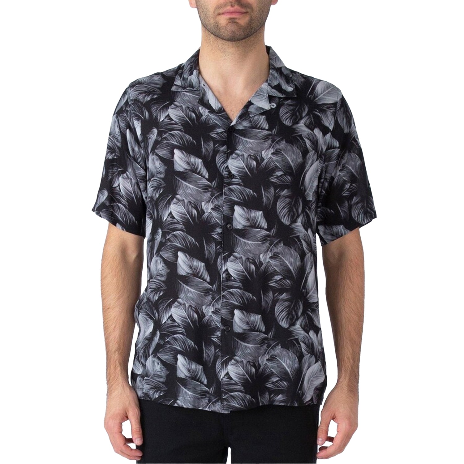 Black - Pack Shot - Luke 1977 Mens Cuban Electric Shirt