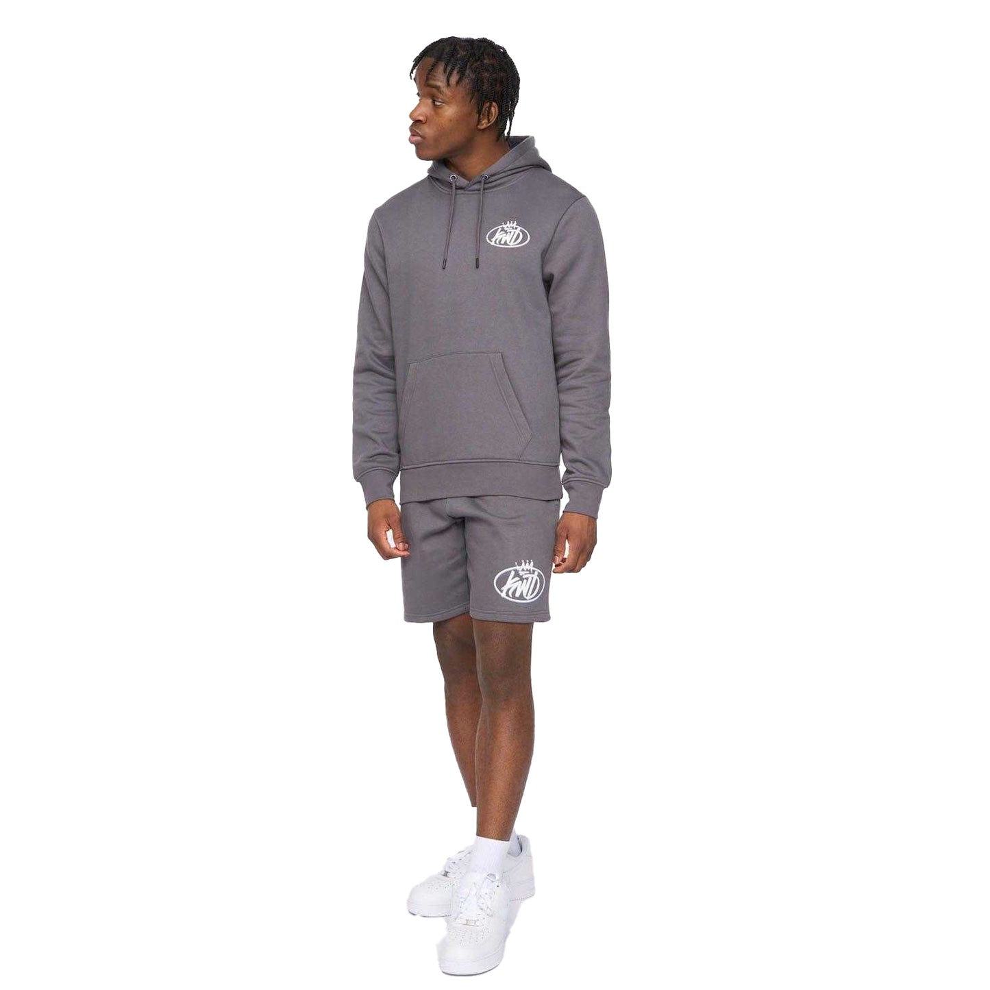 Grey - Pack Shot - Kings Will Dream Mens Soap Jog Shorts