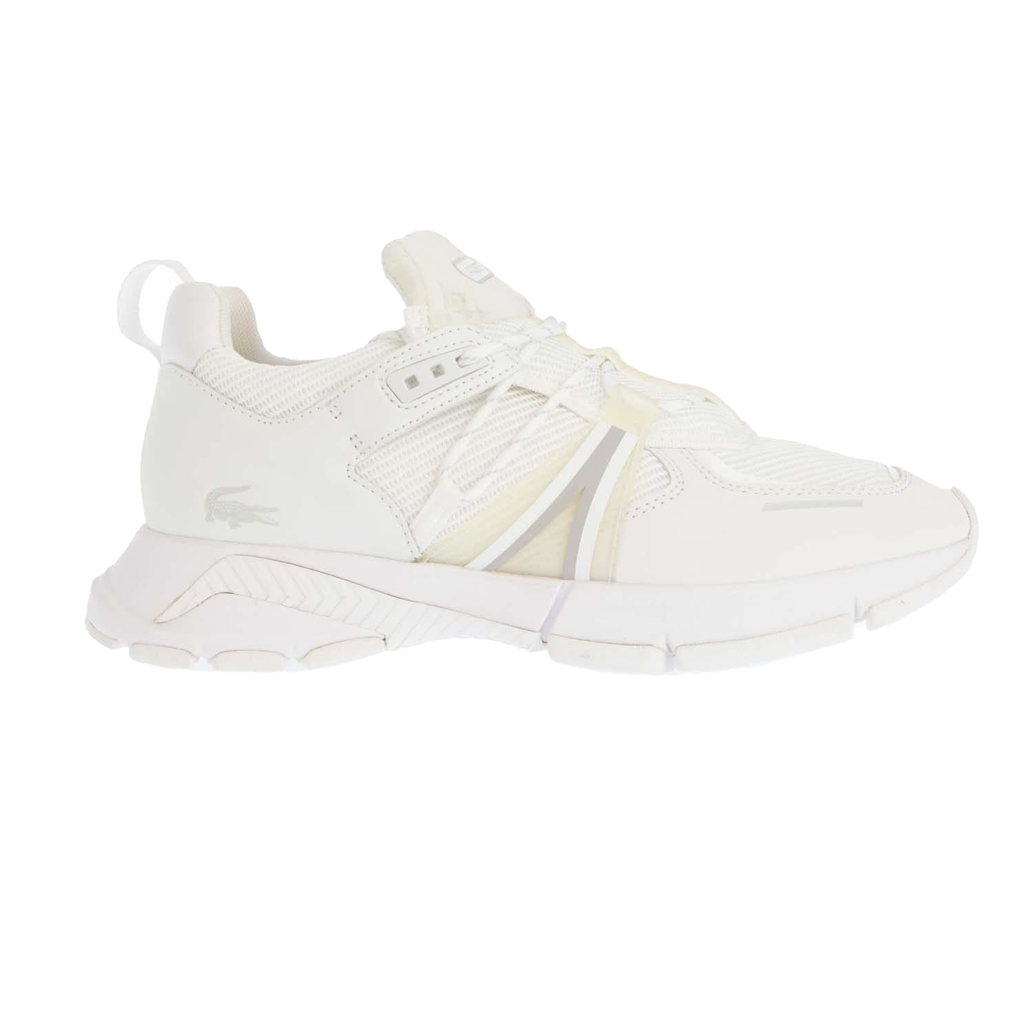 White - Lifestyle - Lacoste Unisex Adult L003 Trainers