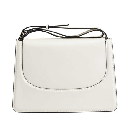 White - Back - Boss Womens-Ladies Alycia Leather Crossbody Bag