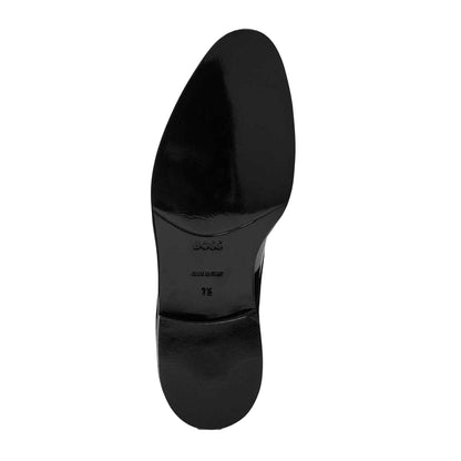 Black - Lifestyle - Hugo Boss Mens Bruce Shiny Leather Derby Shoes