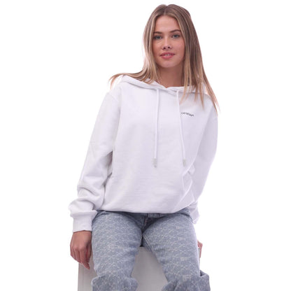 White - Lifestyle - Off White Womens-Ladies Floral Arrow Embroidered Regular Hoodie