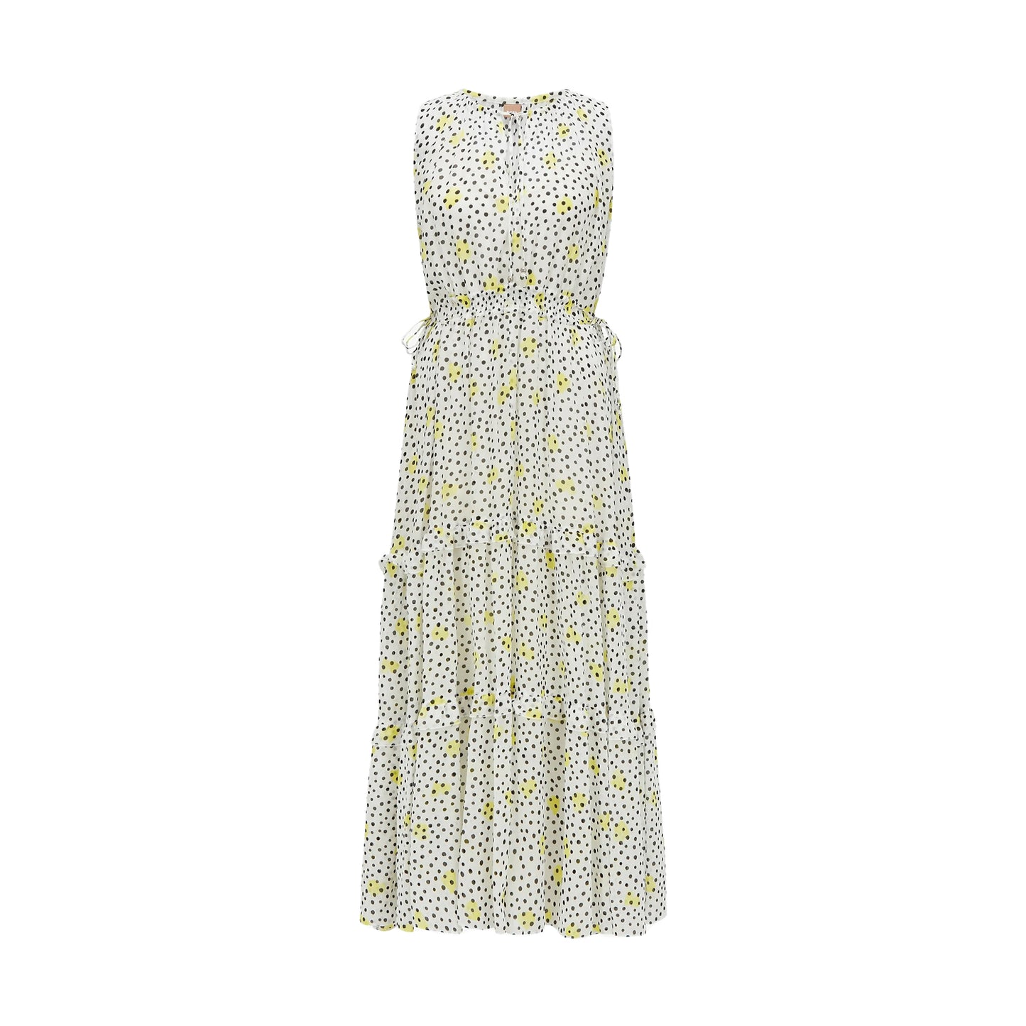 Multicoloured - Front - Boss Womens-Ladies Dabeala Maxi Dress
