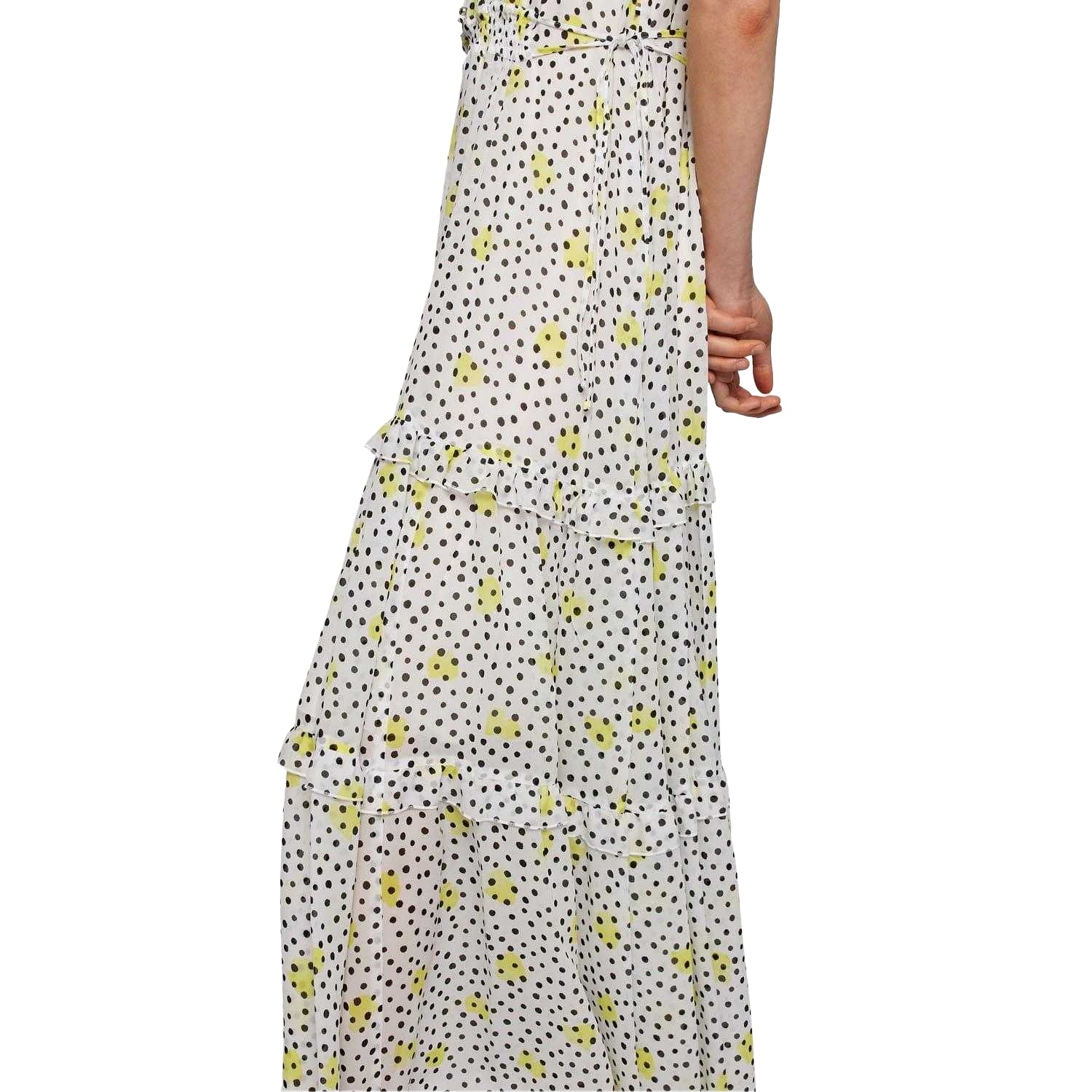 Multicoloured - Side - Boss Womens-Ladies Dabeala Maxi Dress