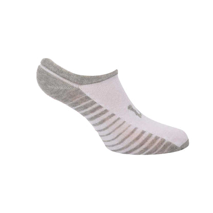 White - Back - Lee Womens-Ladies Line Trainer Socks (Pack of 3)