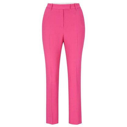 Pink - Front - Boss Womens-Ladies Tasimana Trousers