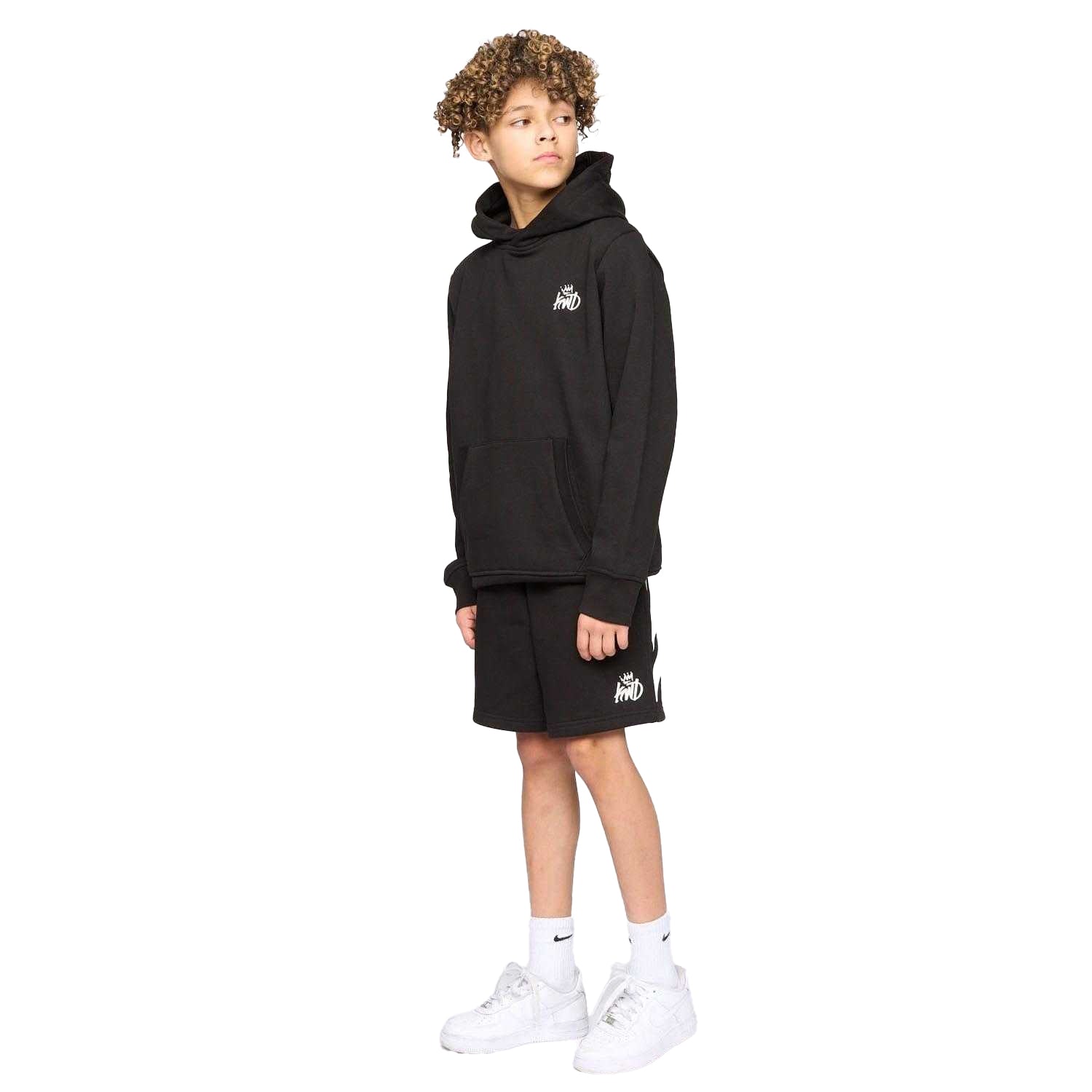 Black - Lifestyle - Kings Will Dream Childrens-Kids Stanton Jog Shorts