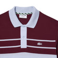 Blue-Red - Side - Lacoste Mens French Made Classic Polo Shirt