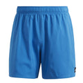 Bright Royal - Front - Adidas Mens Solid CLX Swim Shorts