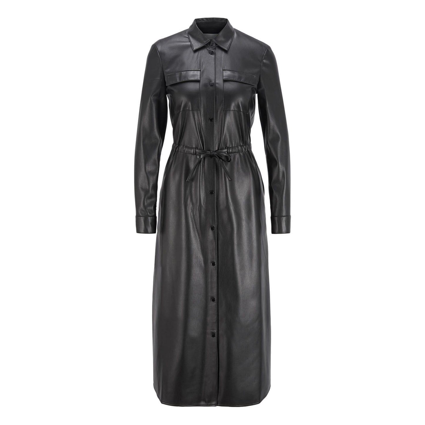 Black - Front - Boss Womens-Ladies Daledy Dress