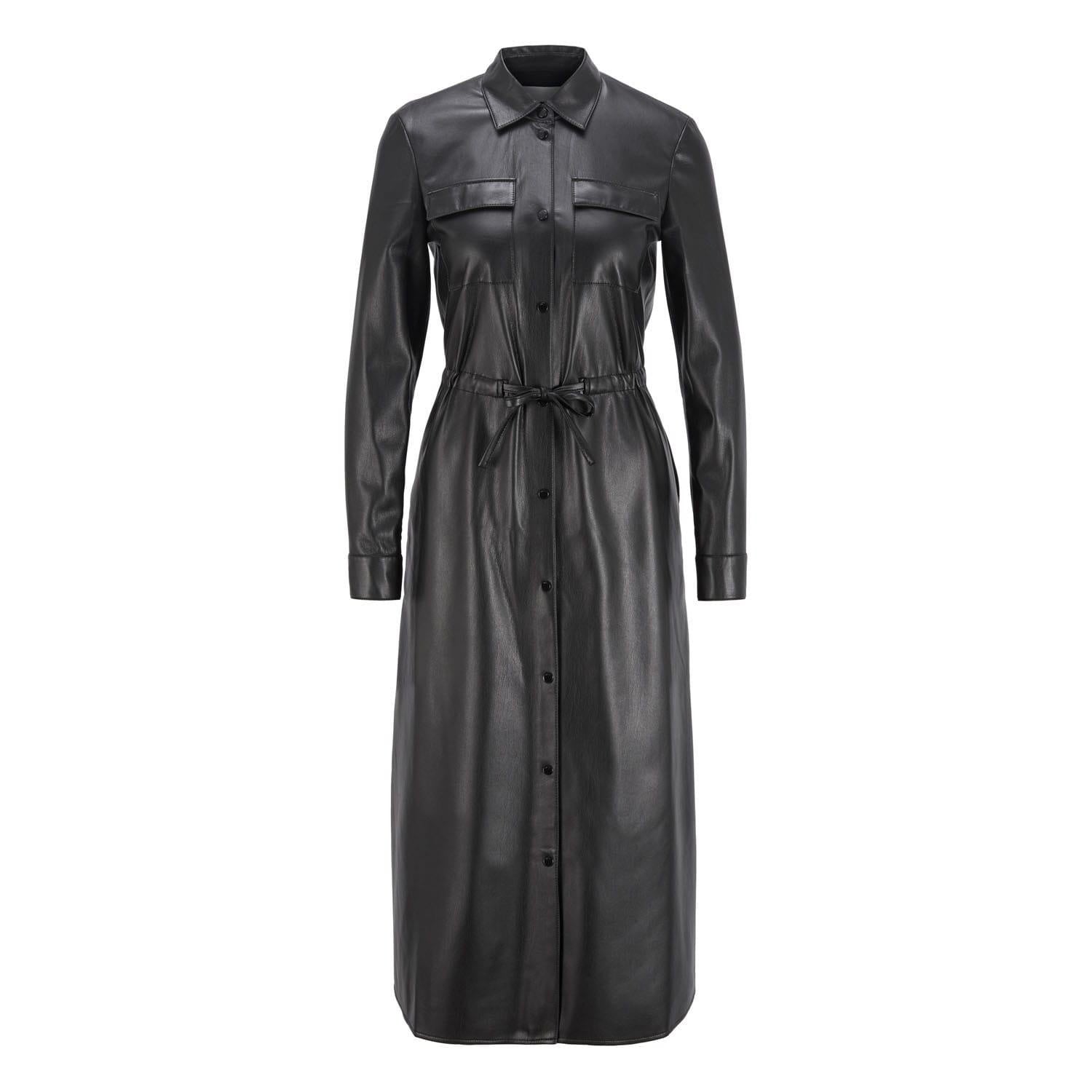 Black - Front - Boss Womens-Ladies Daledy Dress