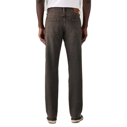 Black - Back - Levis Mens 502 Dusted Twilight Tapered Leg Jeans