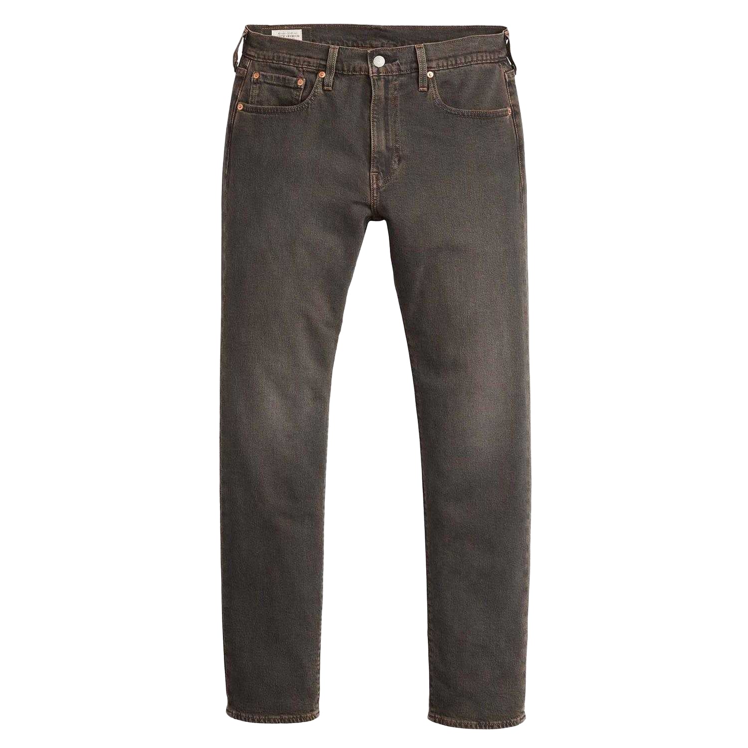 Black - Front - Levis Mens 502 Dusted Twilight Tapered Leg Jeans