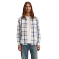 White-Blue - Side - Levis Mens Sunset Standard Shirt