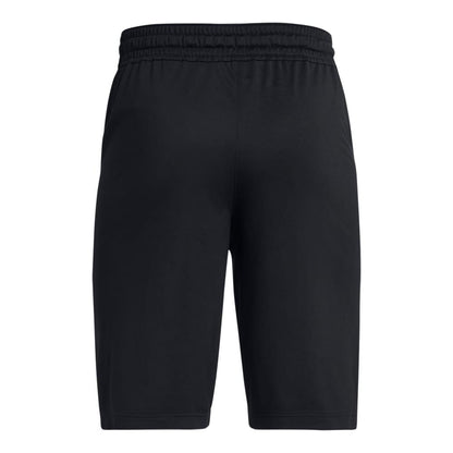 Black - Back - Under Armour Childrens-Kids Challenger Knitted Shorts