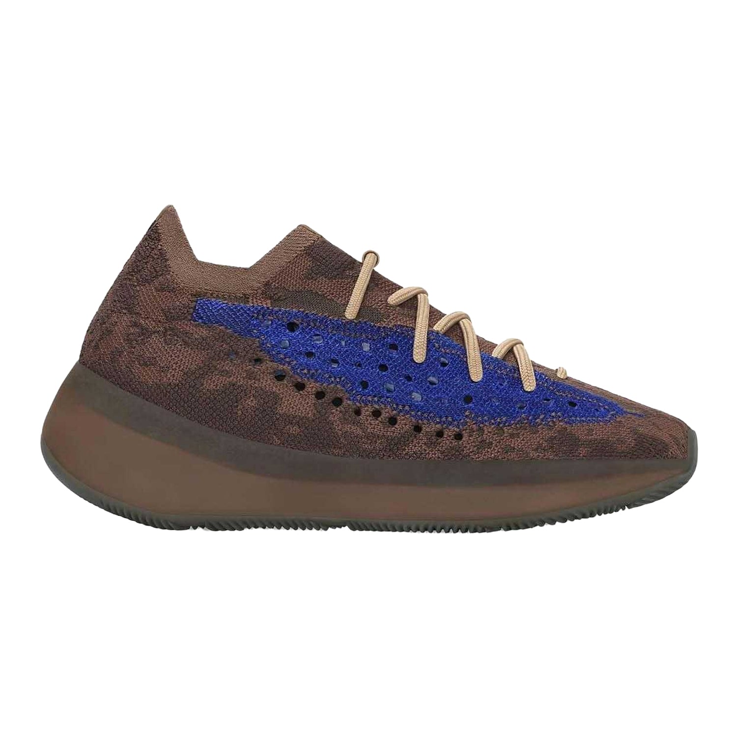 Brown - Front - Yeezy Mens Boost 380 Trainers