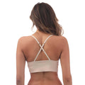 Pink - Back - Reebok Womens-Ladies Senna Bralette