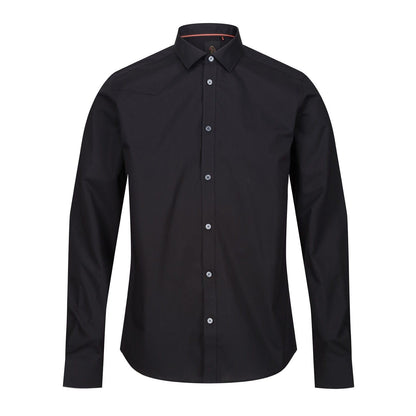 Black - Front - Luke 1977 Mens Well Spent Youth Long-Sleeved Shirt