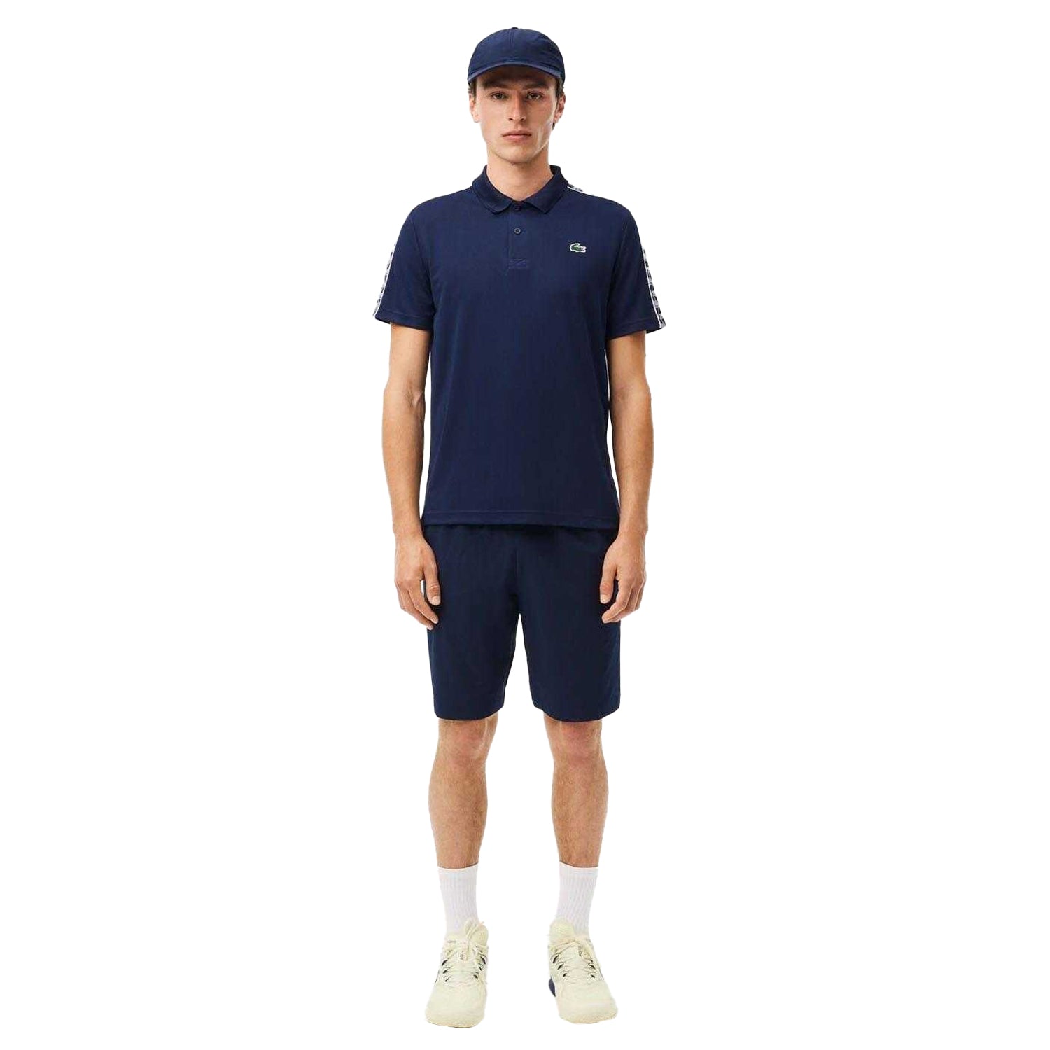 Navy - Lifestyle - Lacoste Mens Pique Ultra Dry Tennis Polo Shirt