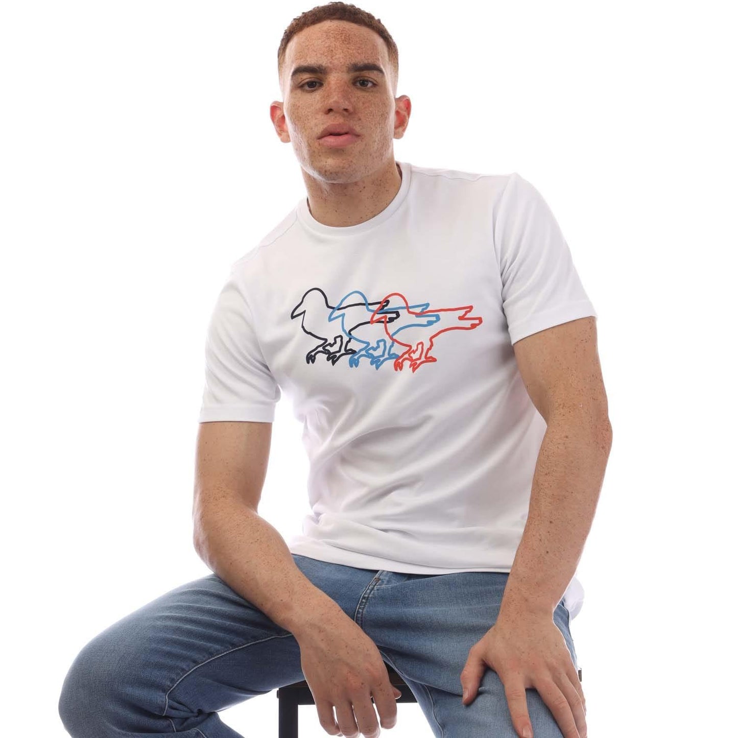 White - Lifestyle - Modern Amusement Mens Target Practice T-Shirt
