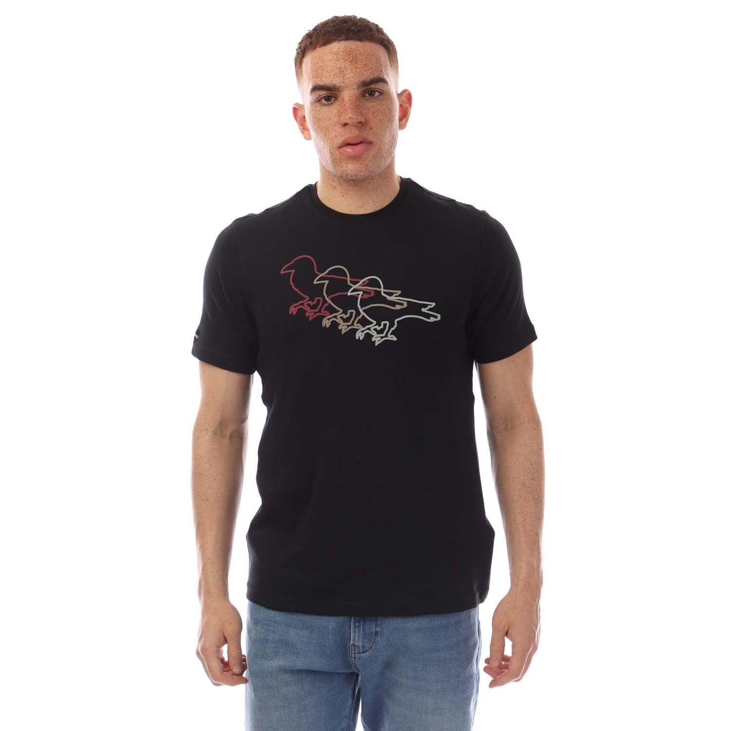 Black - Front - Modern Amusement Mens Target Practice T-Shirt