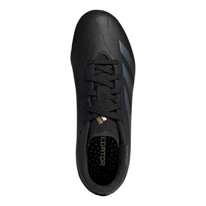 Black - Pack Shot - Adidas Childrens-Kids Predator League Firm Ground Football Boots