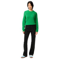 Black - Lifestyle - Lacoste Womens-Ladies High Waist Flared Trousers