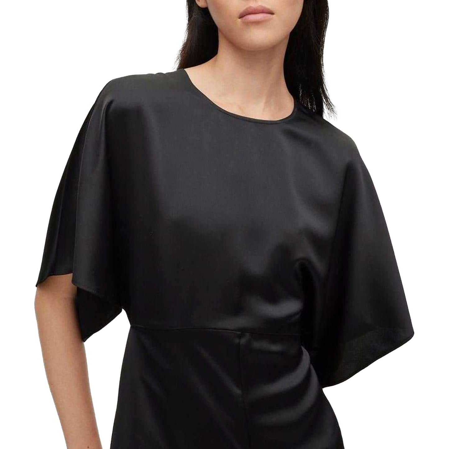 Black - Side - Boss Womens-Ladies Dasimera Jumpsuit