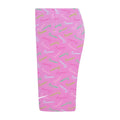 Pink - Side - Nike Girls Swoosh Logo Biker Shorts