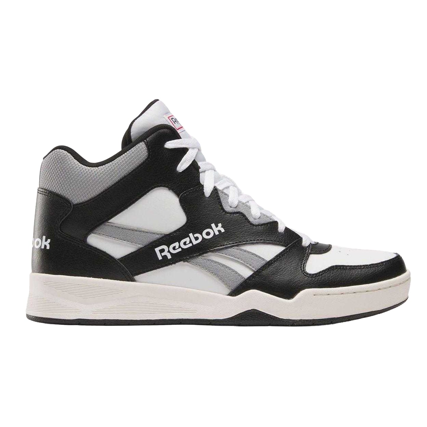 White-Black - Side - Reebok Unisex Adult Royal BB 4500 Leather Trainers