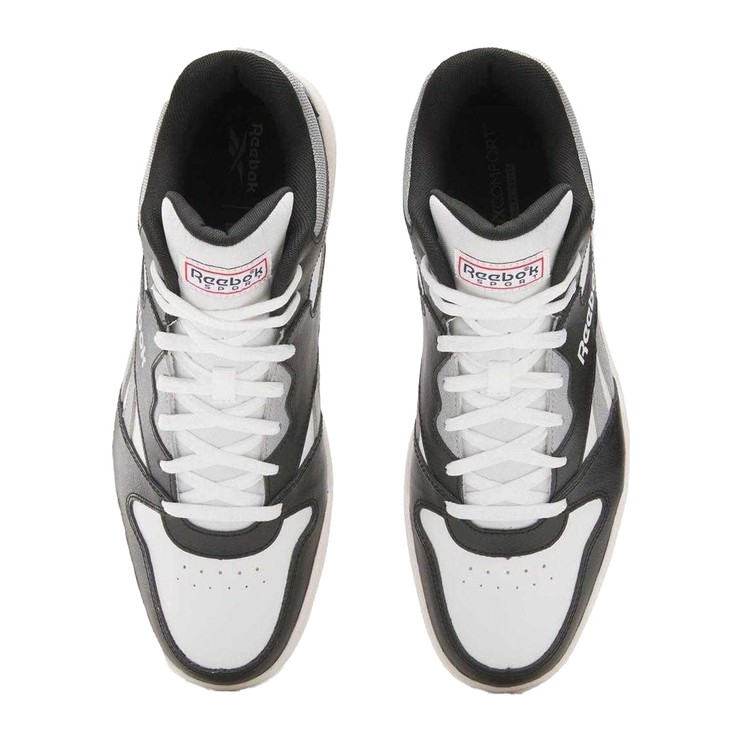 White-Black - Lifestyle - Reebok Unisex Adult Royal BB 4500 Leather Trainers