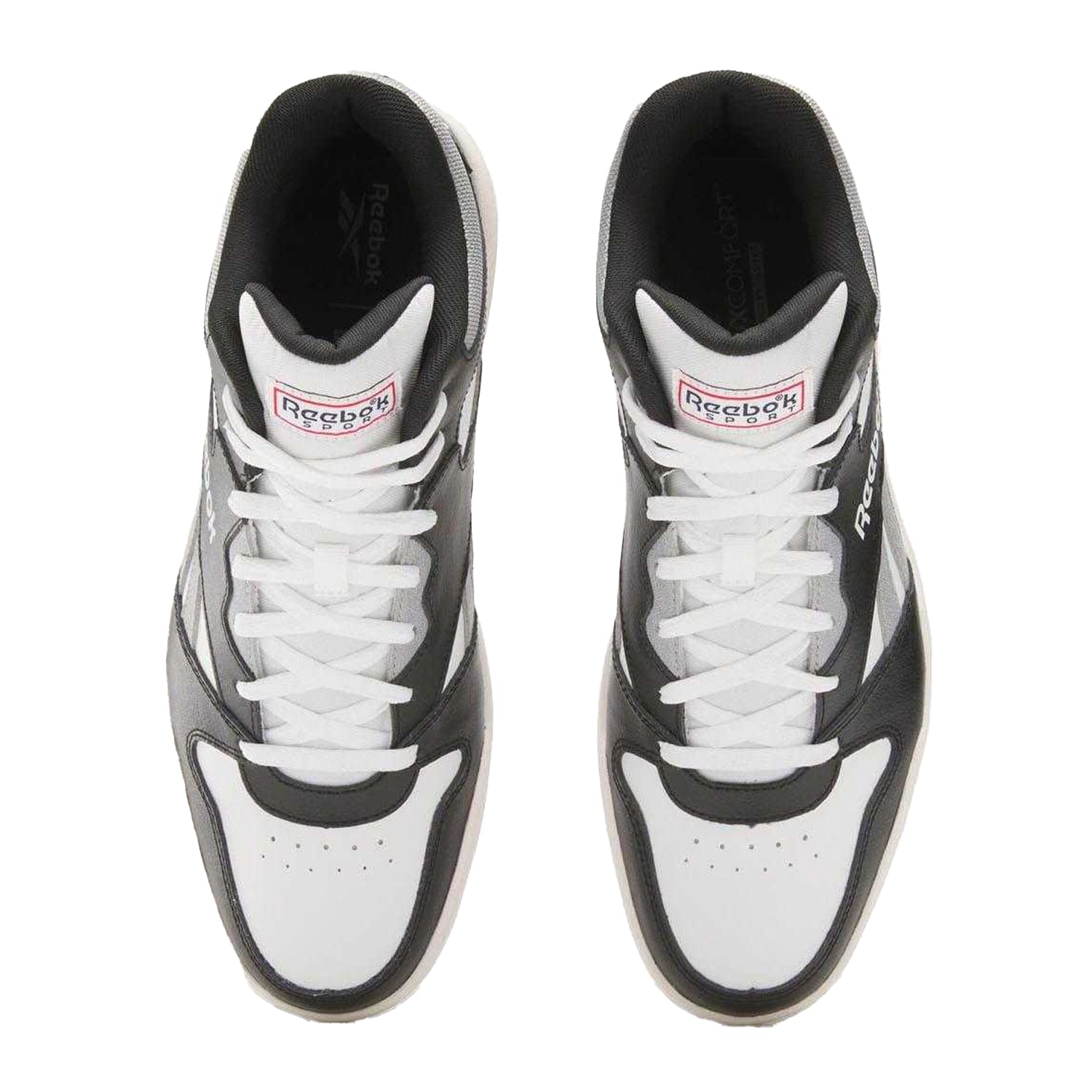 White-Black - Lifestyle - Reebok Unisex Adult Royal BB 4500 Leather Trainers