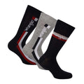 Blue-Black-Grey - Front - Wrangler Unisex Adult Socks (Pack of 3)