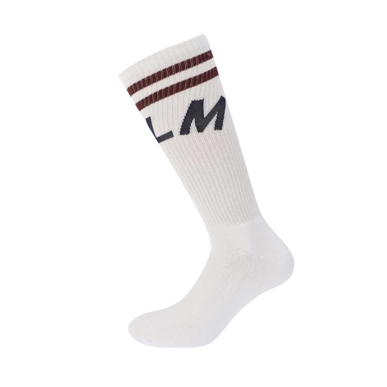 White-Blue - Back - Palm Angels Unisex Adult College Socks