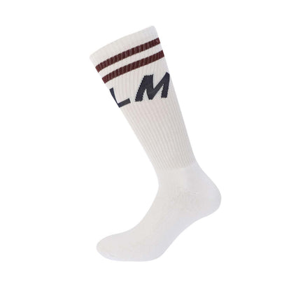 White-Blue - Back - Palm Angels Unisex Adult College Socks