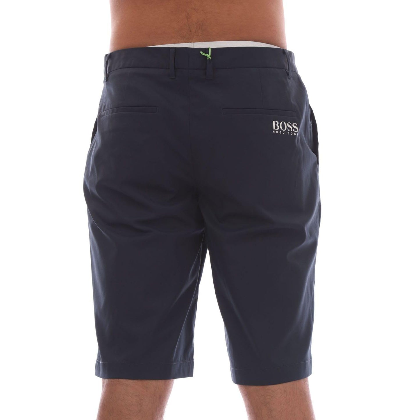 Navy - Back - Boss Mens Hayler 8-2 Shorts