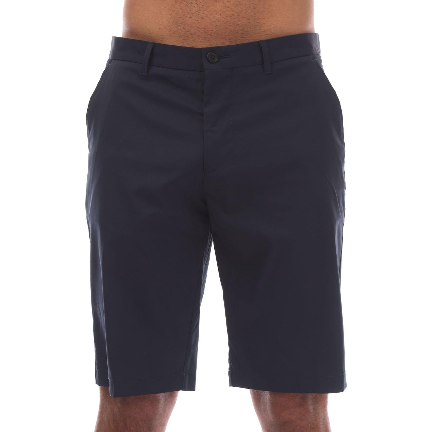 Navy - Front - Boss Mens Hayler 8-2 Shorts