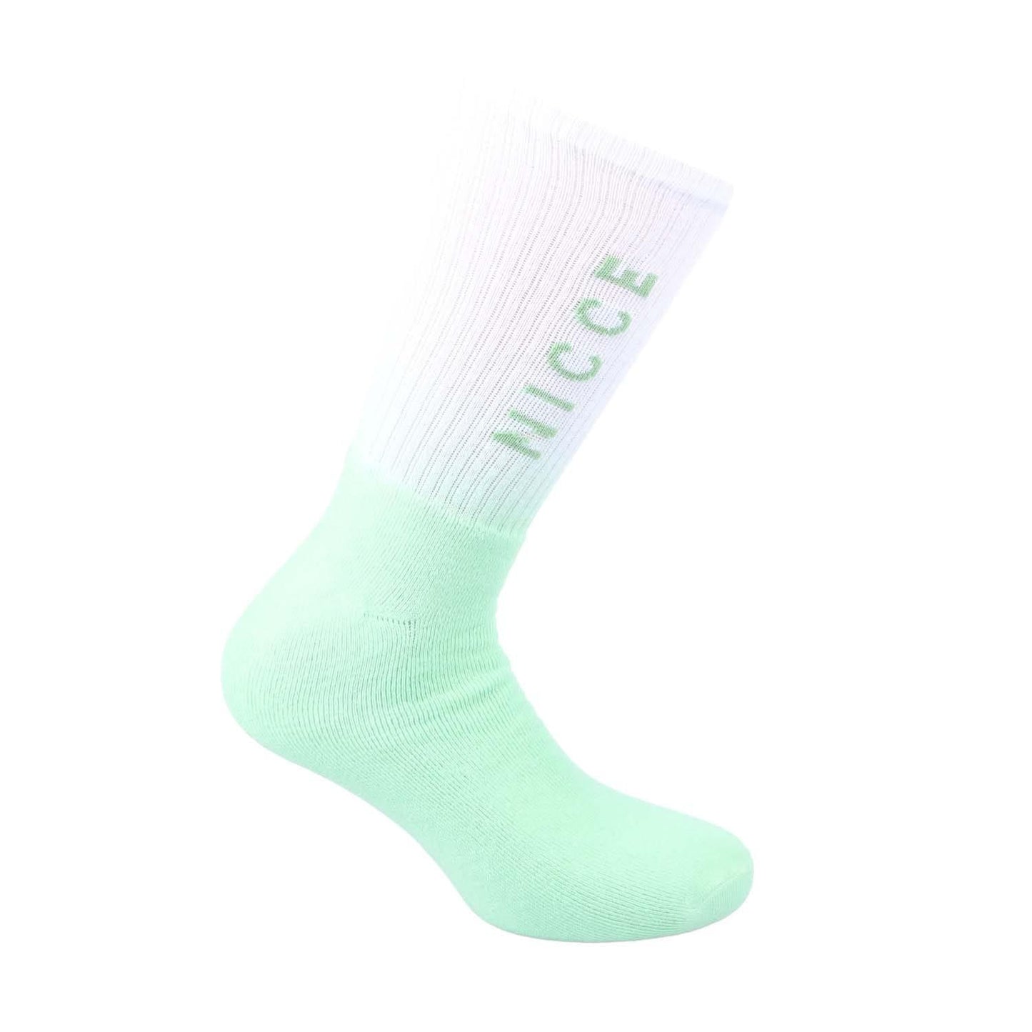 Navy Blue-Light Blue-Green - Side - Nicce Mens Brierfield Sports Crew Socks (Pack of 3)