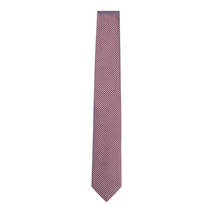 Red - Front - Boss Mens Silk Tie