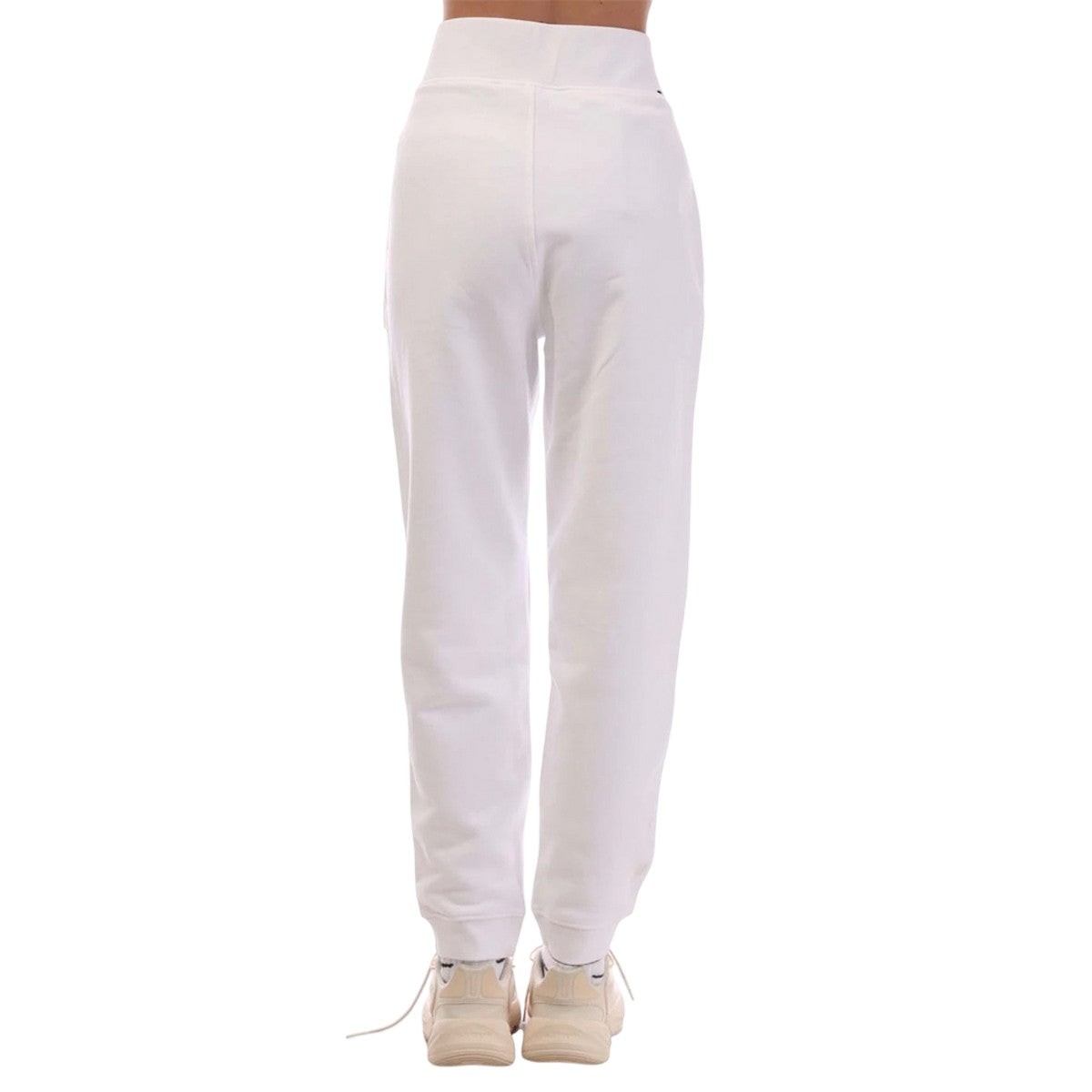 White - Back - Hugo Boss Womens-Ladies C_Ejoy Jogging Bottoms